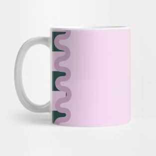 90s Checkerboard - Green Mug